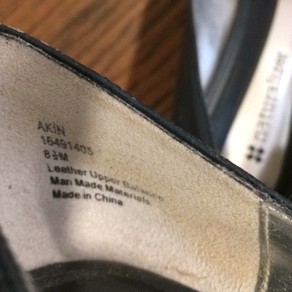 Naturalizer Leather PeepToe Pumps in blue, sz 8.5 - Picture 4 of 5